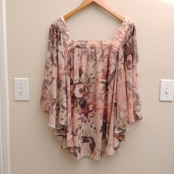 French Blue Blouse - Picture 2 of 8